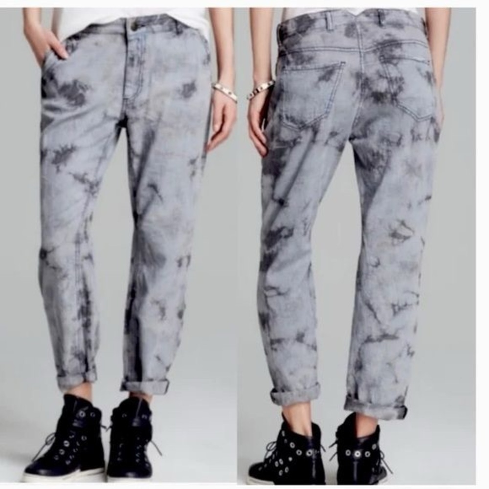 NWOT L’Agence marbles tied dyed pants​
